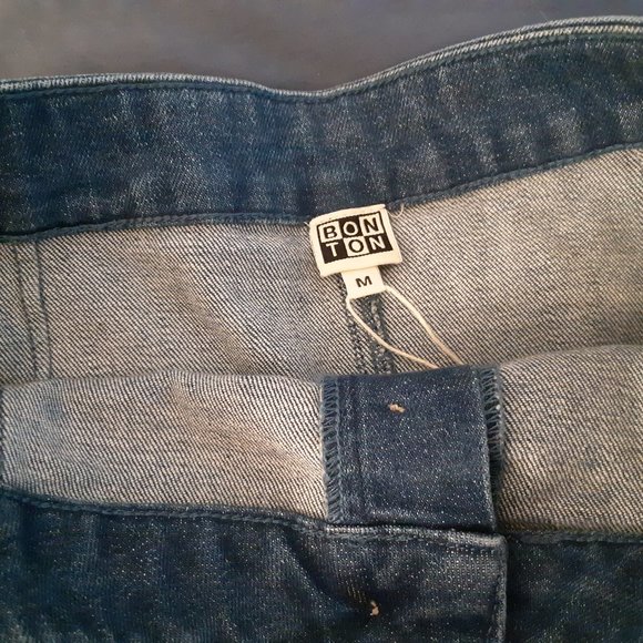 NWT Bonton Jean Skirt MEDIUM - Picture 6 of 7